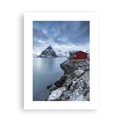 Plakat - Skandynawskie zacisze - 30x40 cm