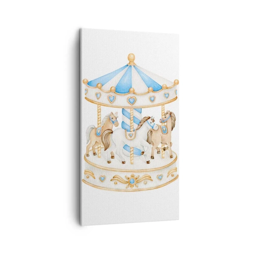 Obraz na płótnie - Słodkie dzieciństwo - 45x80 cm