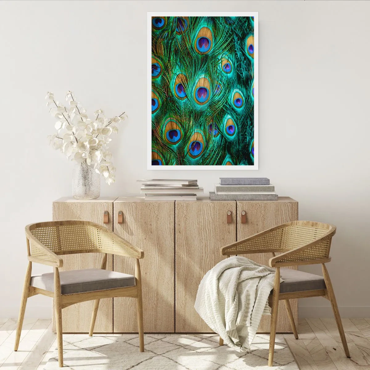 Plakat - Pawiookie spojrzenie - 40x50 cm