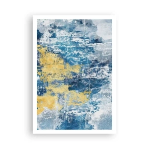 Plakat - Abstrakcja pełna pogody - 70x100 cm