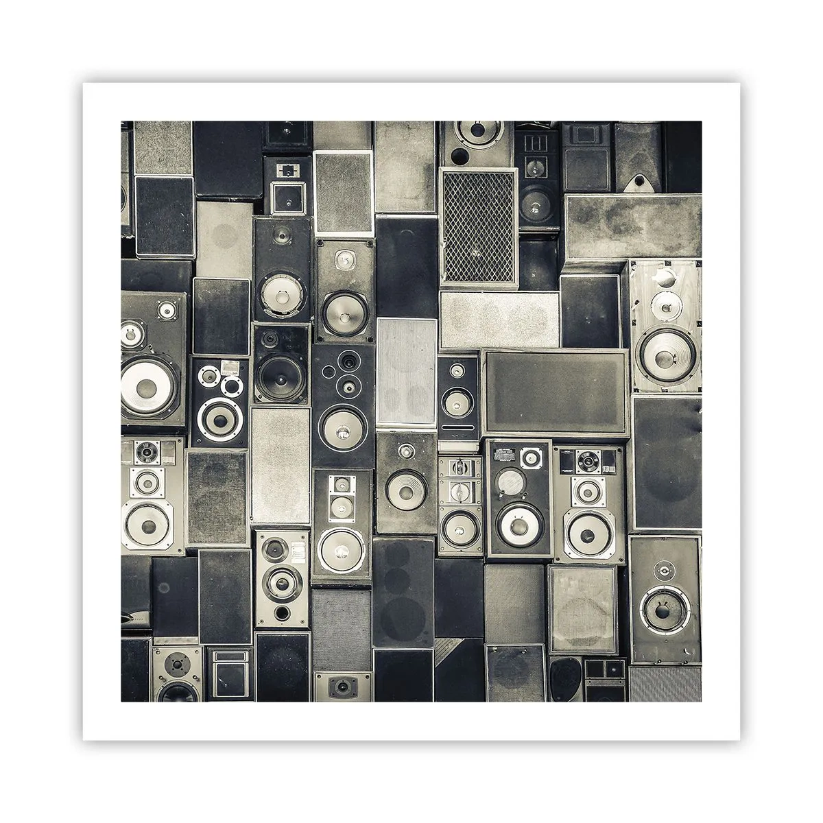 Plakat - I wszystko gra - 60x60 cm