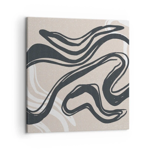 Obraz na płótnie - Ekspresja zwielokrotniona - 50x50 cm