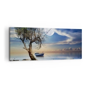 Obraz na płótnie - To koniec czy początek? - 100x40 cm