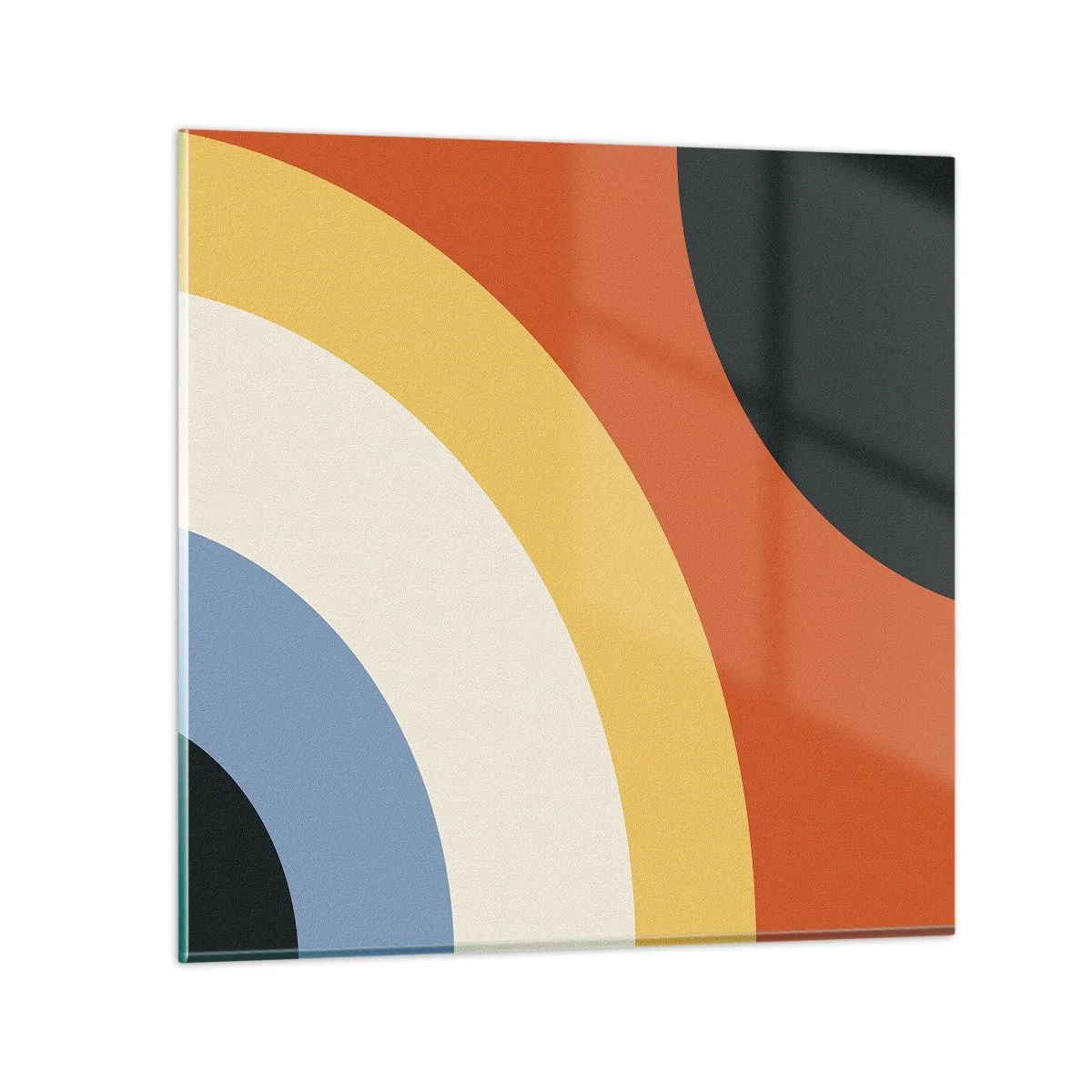 Obraz na szkle - Ku sobie - 60x60 cm