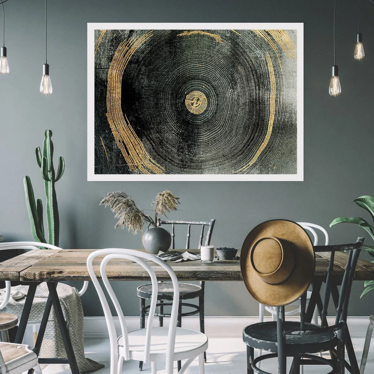 Plakat - Zmiana i trwanie - 50x40 cm