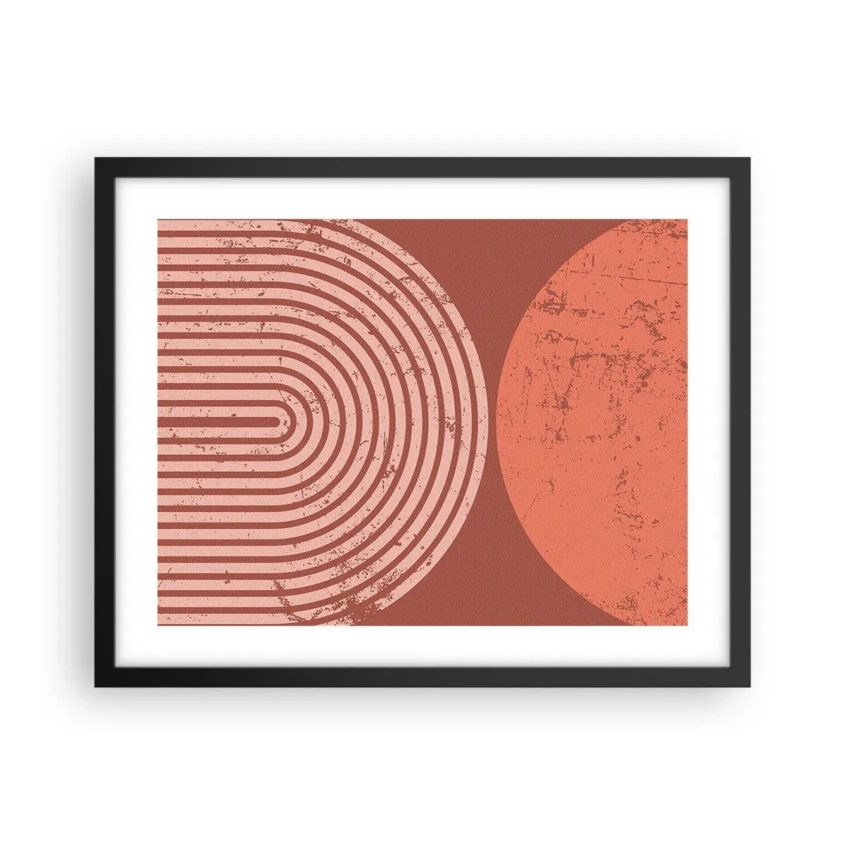 Plakat w czarnej ramie - Bliska relacja - 50x40 cm