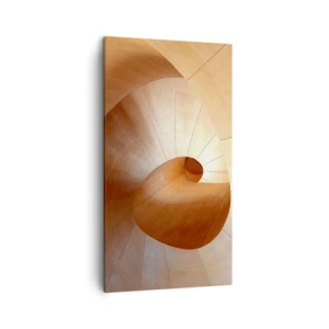 Obraz na płótnie - Architektoniczna serpentyna - 45x80 cm