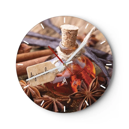 Zegar ścienny - Ku jedności ciała i ducha - 40x40 cm