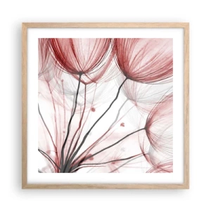 Plakat w ramie jasny dąb - Przed odlotem - 50x50 cm