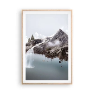 Plakat w ramie jasny dąb - Okiem surrealisty - 61x91 cm