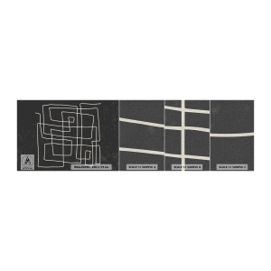 Fototapeta Próbka Premium Canvas - Nie taki prosty - Abstrakcja, Sztuka, Czarno-Biały - 100x30 cm