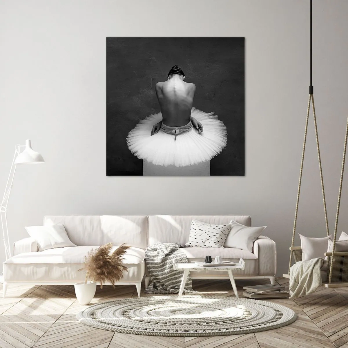 Obraz na płótnie - Właśnie rozkwita - 70x70 cm