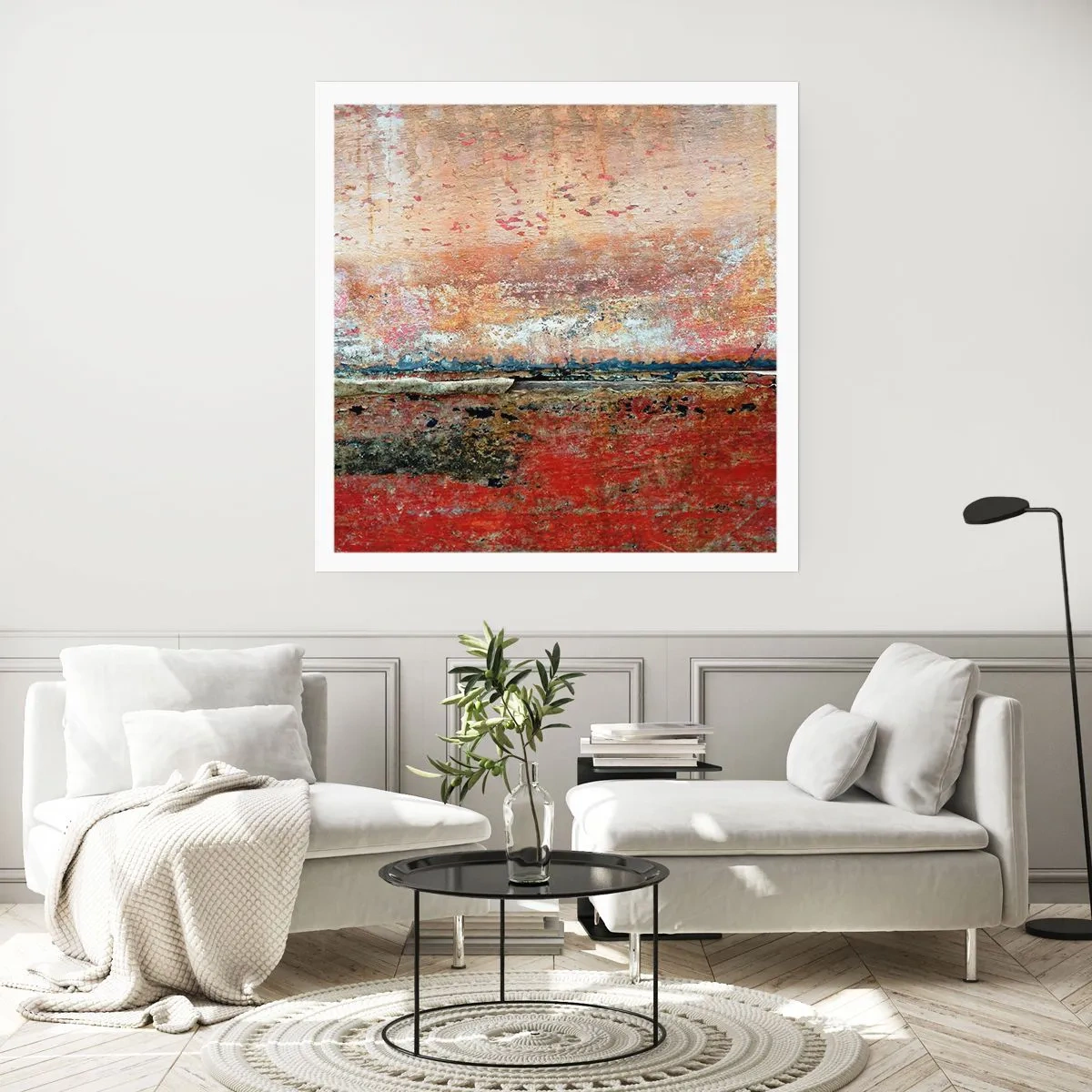 Plakat - Może to morze - 50x50 cm