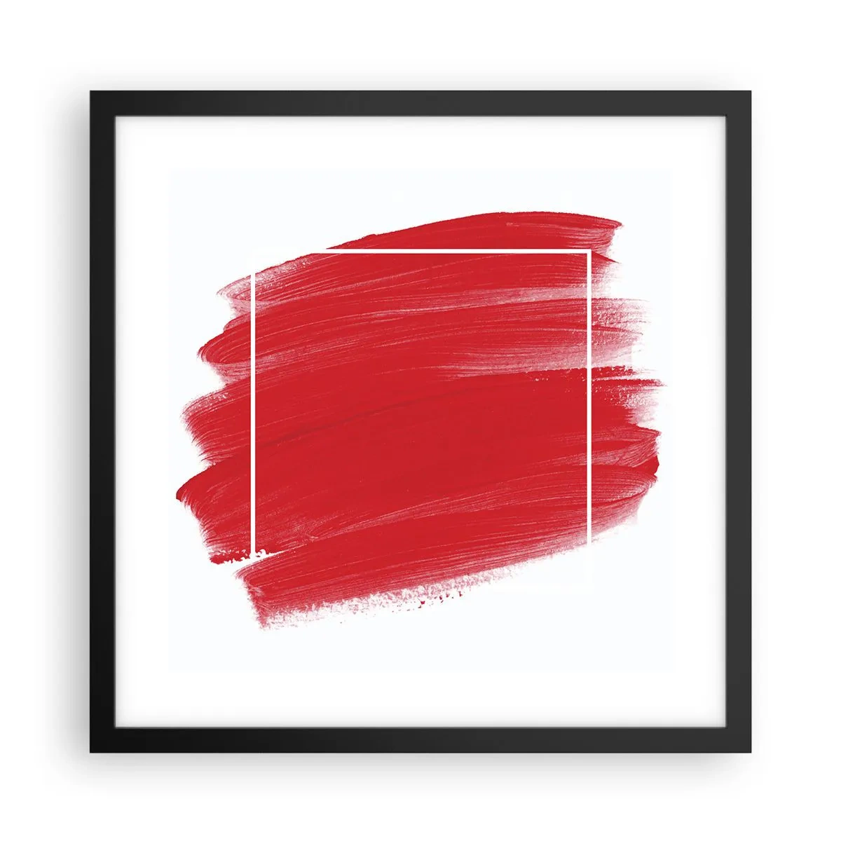 Plakat w czarnej ramie - Poza ramą - 40x40 cm