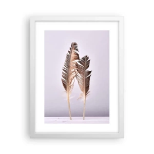 Plakat w białej ramie - Przeciw nicości - 30x40 cm