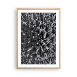 Plakat w ramie jasny dąb - Już ostrzej się nie da - 50x70 cm