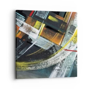 Obraz na płótnie - Energia ruchu - 30x30 cm