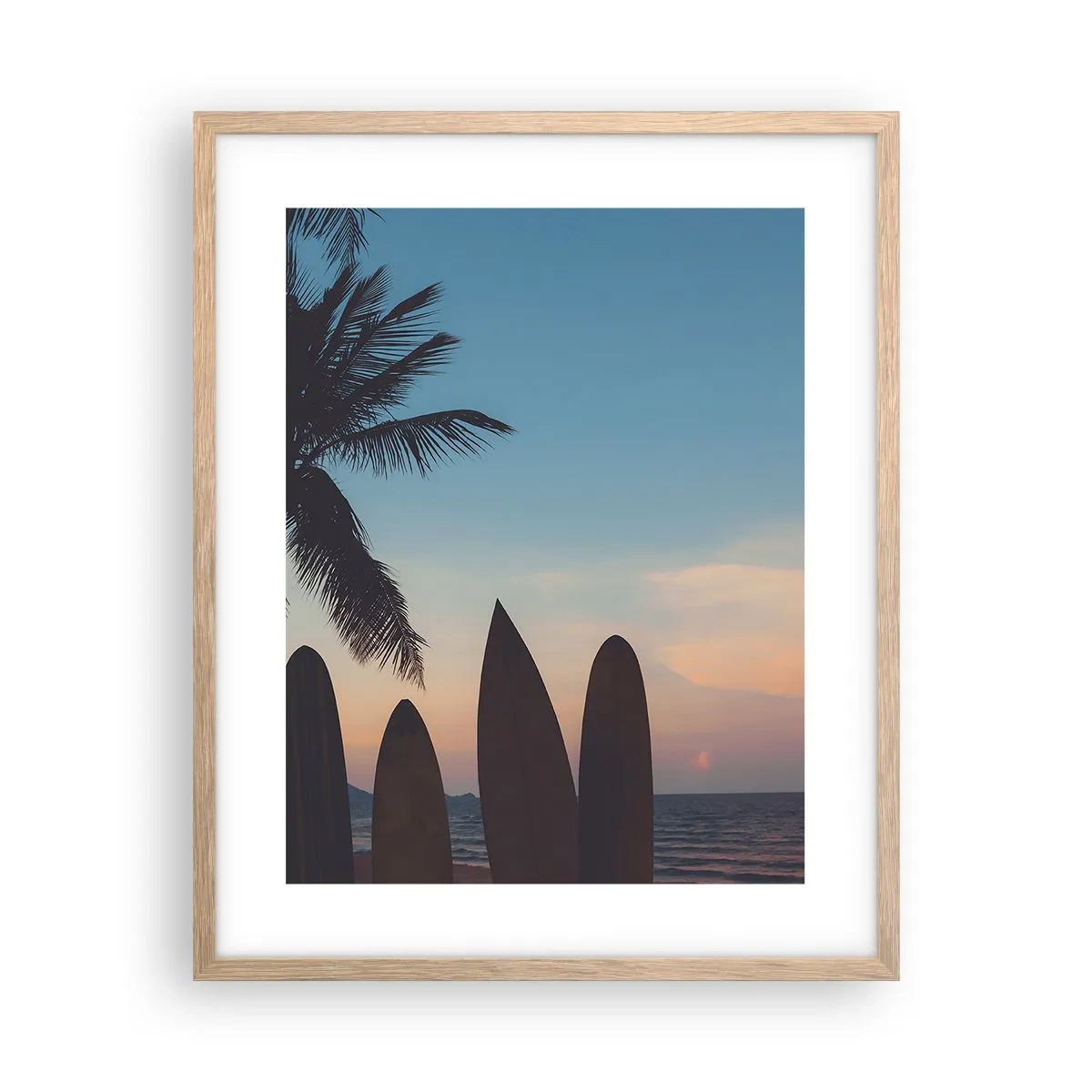 Plakat w ramie jasny dąb - Jutro też będzie zabawa - 40x50 cm