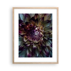 Plakat w ramie jasny dąb - Rozkwit młodości - 40x50 cm