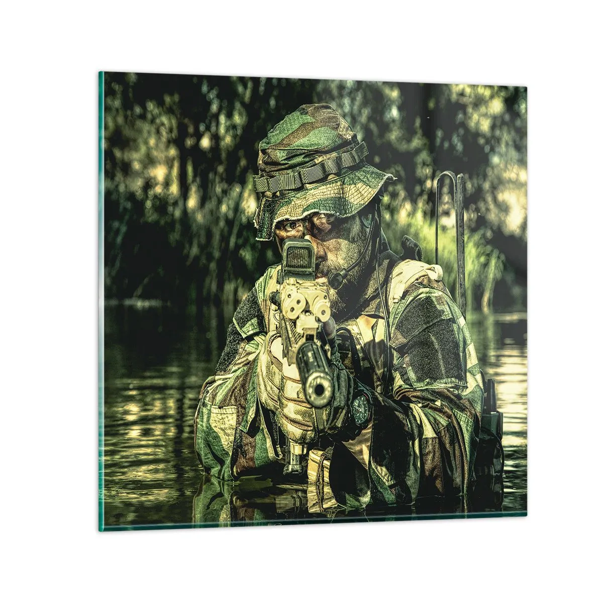 Obraz na szkle - Najlepszy z najlepszych - 70x70 cm