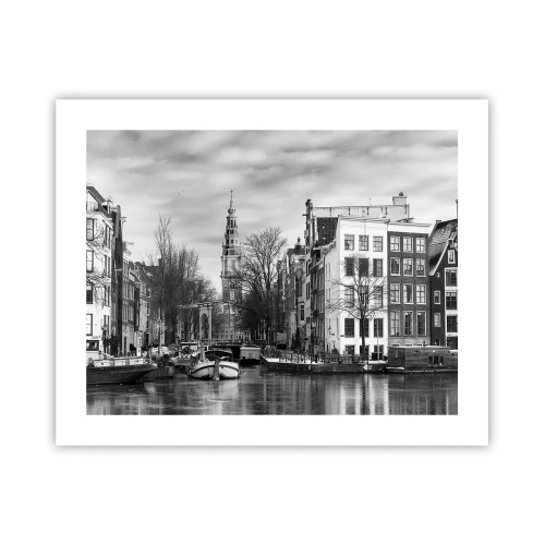 Plakat - Amsterdamskie klimaty - 50x40 cm