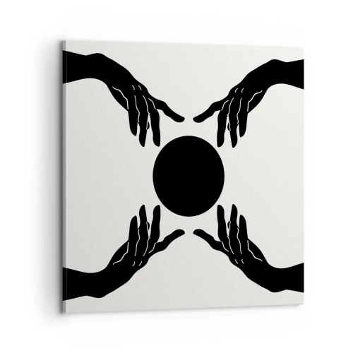 Obraz na płótnie - Tajemny znak - 60x60 cm