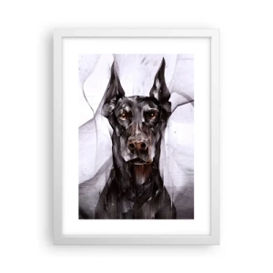 Plakat w białej ramie - Szlachetnie urodzony - 30x40 cm