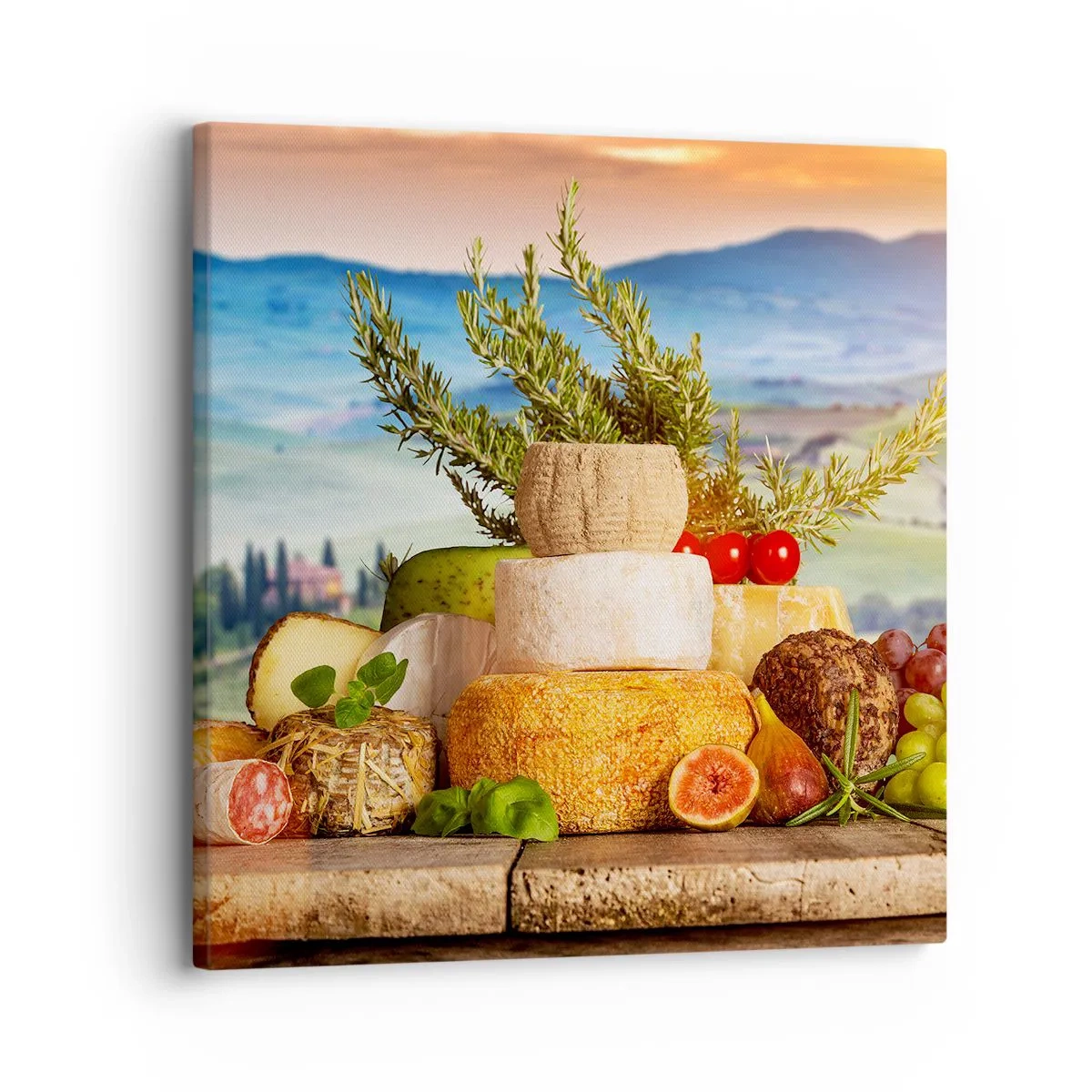 Obraz na płótnie - Włoska radość życia - 30x30 cm