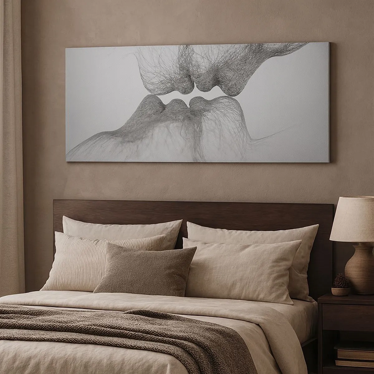 Obraz na płótnie - Pocałunek wiatru - 100x40 cm