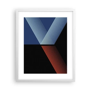 Plakat w białej ramie - Prosta historia - 40x50 cm