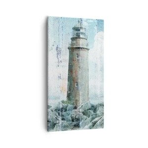 Obraz na płótnie - Na starym drewnie - 55x100 cm