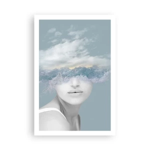 Plakat - Z głową w chmurach - 61x91 cm