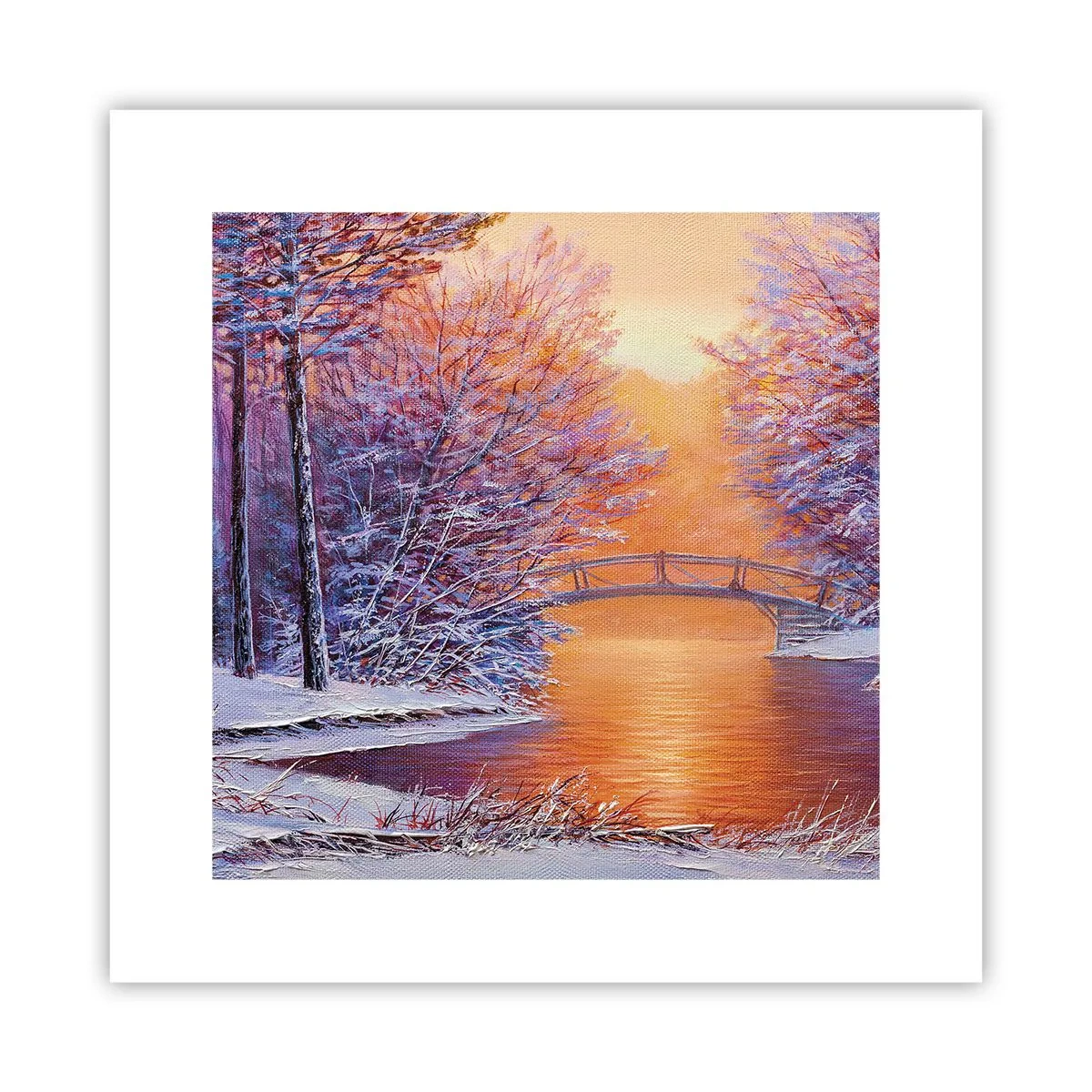 Plakat - Spotkajmy się tu - 30x30 cm