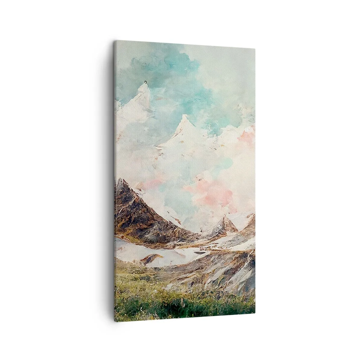 Obraz na płótnie - Skalne ostrza - 45x80 cm