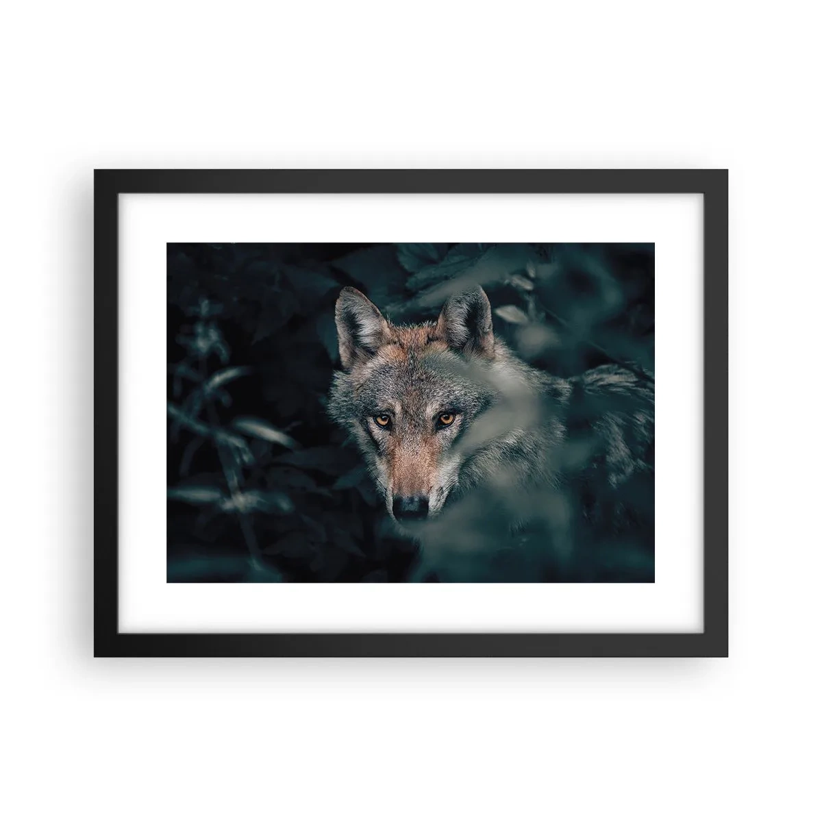 Plakat w czarnej ramie - Łowca - 40x30 cm