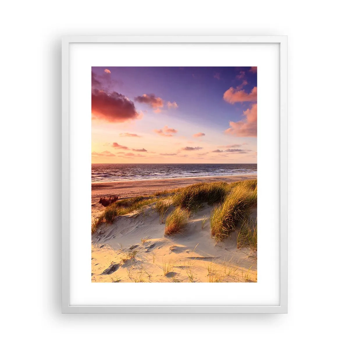 Plakat w białej ramie - Już latem pachnie powietrze - 40x50 cm