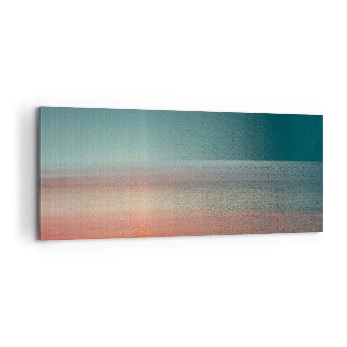 Obraz na płótnie - Abstrakcja: fale światła - 100x40 cm