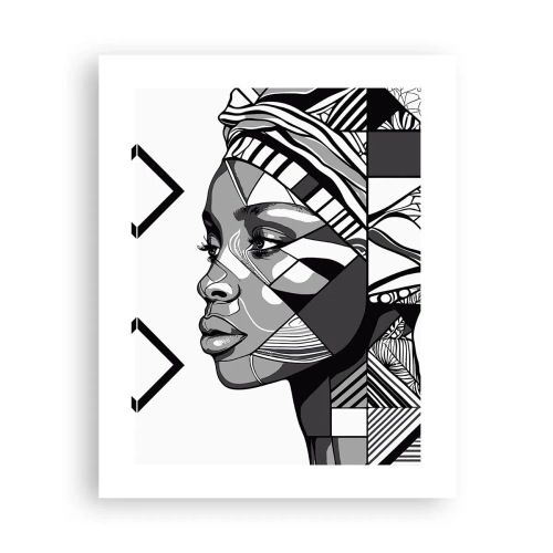 Plakat - Portret etniczny - 40x50 cm
