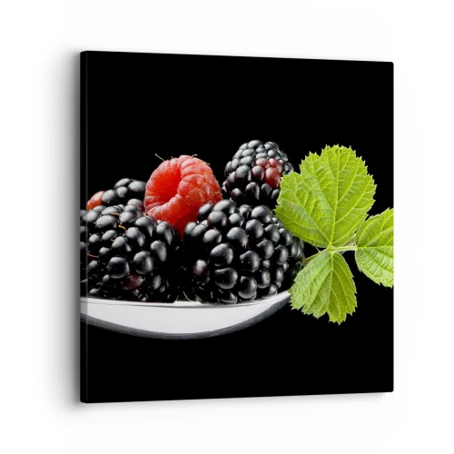 Obraz na płótnie - Smak świeżości - 30x30 cm