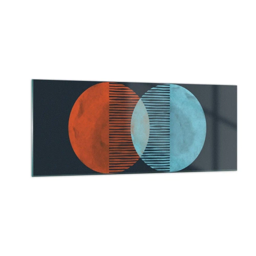 Obraz na szkle - Astronomiczna fantazja - 100x40 cm