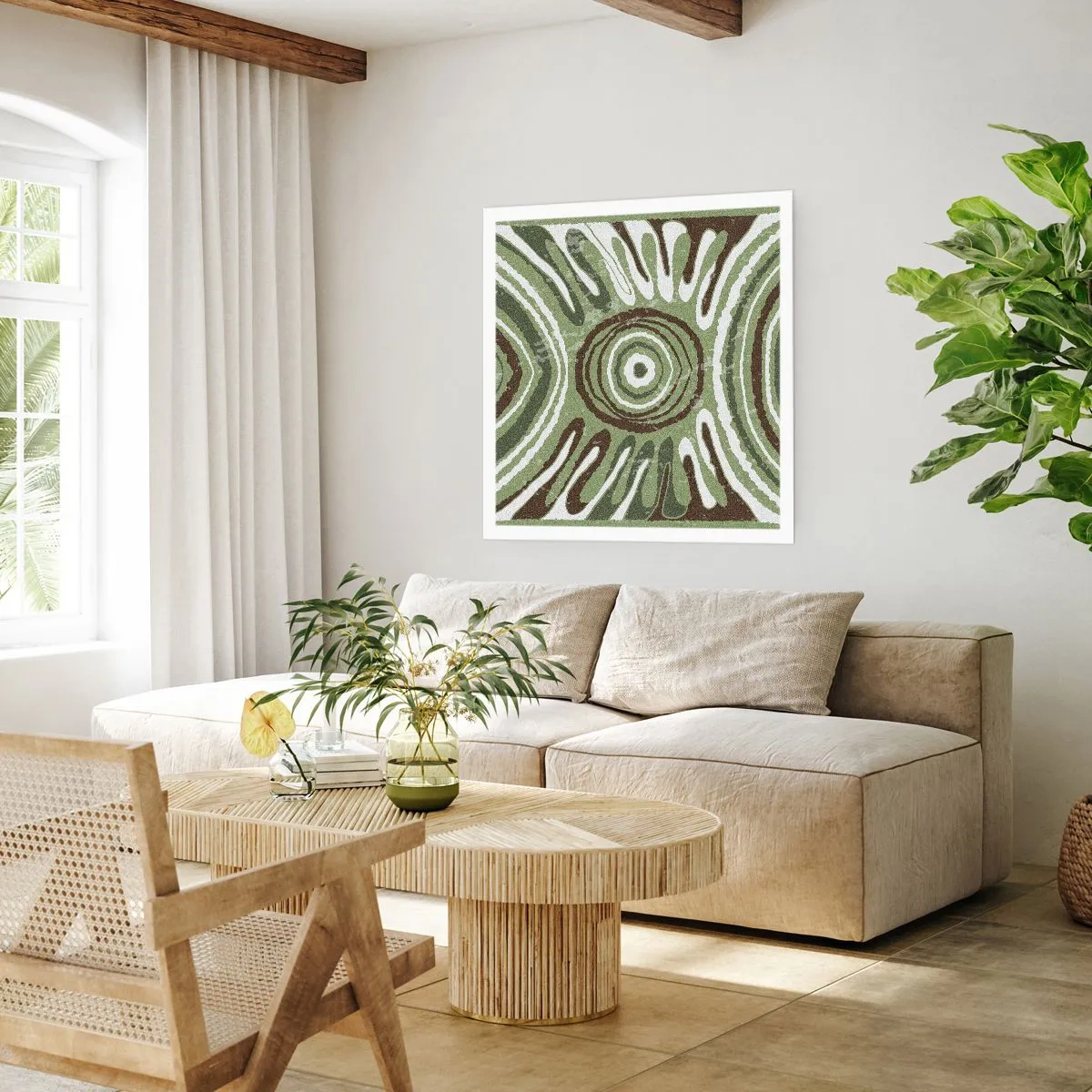 Plakat - Eksplozja emocji - 50x50 cm