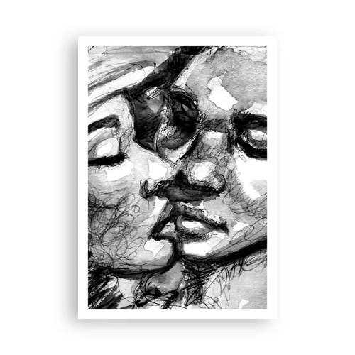 Plakat - Czuła chwila - 70x100 cm