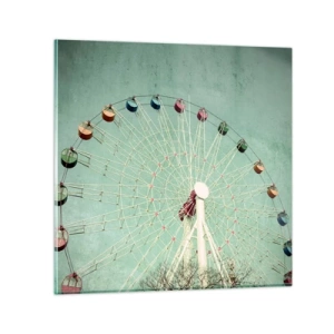 Obraz na szkle - Zapraszamy do zabawy - 50x50 cm