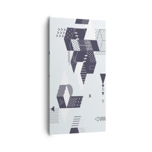 Obraz na płótnie - W duszy matematyka - 65x120 cm