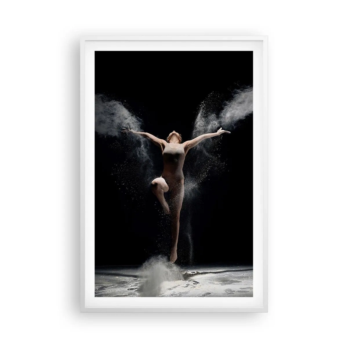 Plakat w białej ramie - Elfy istnieją - 61x91 cm