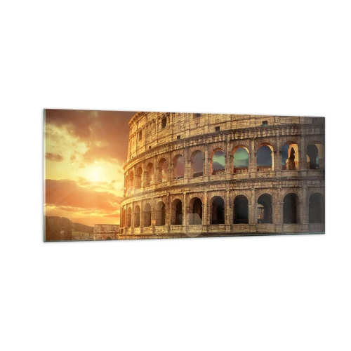 Obraz na szkle - Kolosalne wrażenie - 100x40 cm