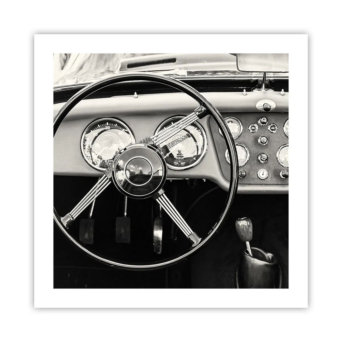 Plakat - Marzenie kolekcjonera - 50x50 cm