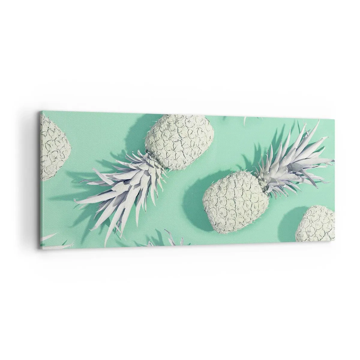 Obraz na płótnie - świetnie komponują się z miętą - 100x40 cm