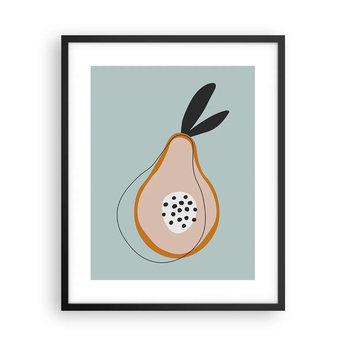 Plakat w czarnej ramie - Przeniknąć w naturę rzeczy - 40x50 cm