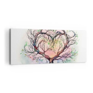 Obraz na płótnie - Razem przeciwko wichurom - 100x40 cm